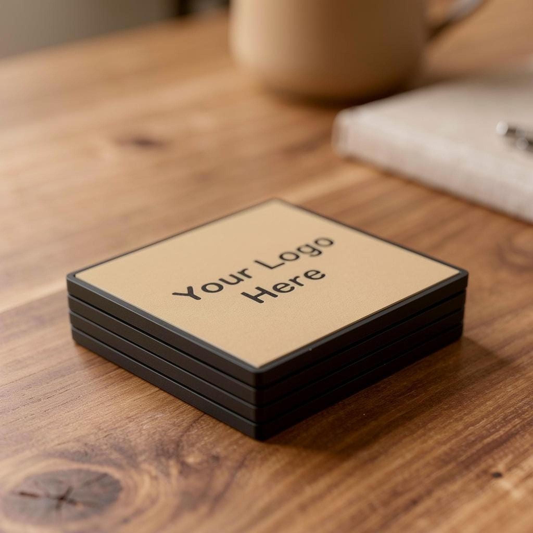 Custom Logo Square Coaster – photo 11